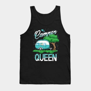 Camper Queen Women's Camping Condo Tank Top